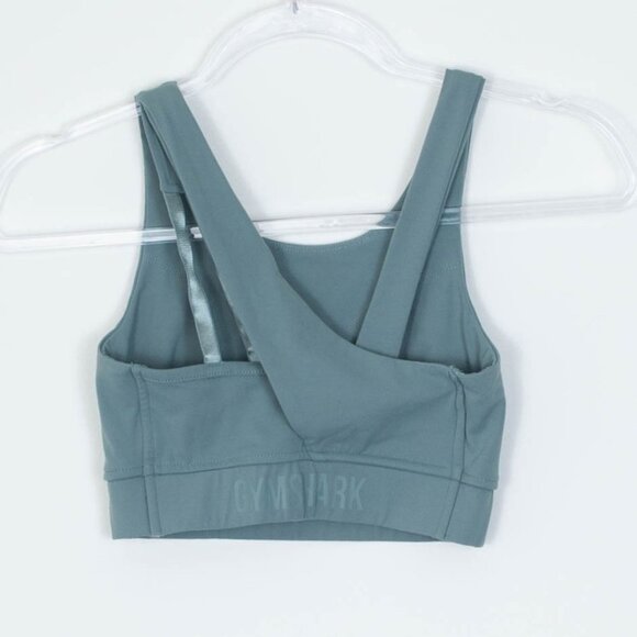 Gymshark Captivate Sports Bra Turquoise Size XS - Picture 5 of 7